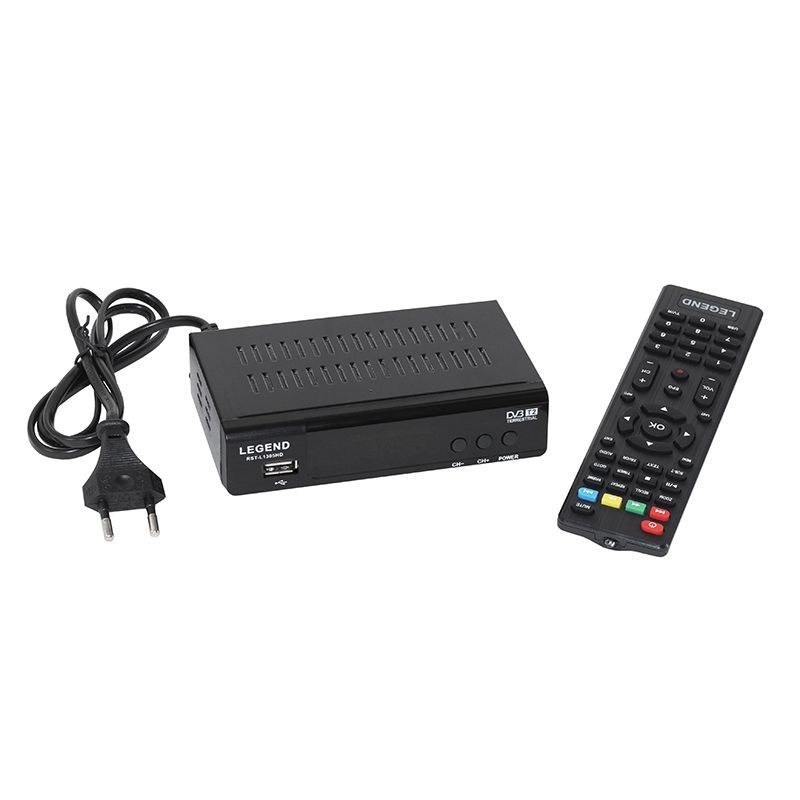 Цифровая приставка / ТВ-тюнер DVB-T2 LEGEND RST-L1305HD, 20 каналов без абонентской платы  #1