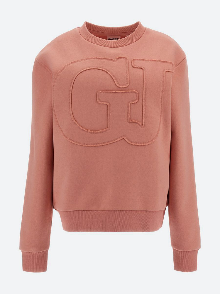 Guess deals sweatshirt logo