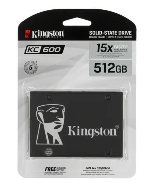 Ssd kingston kc600 512gb