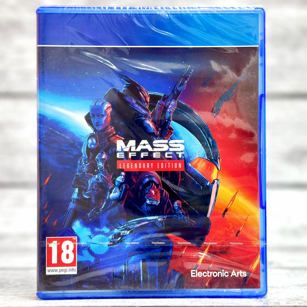 Игра Mass Effect Legendary Edition (PS4) (PlayStation 4, Русские субтитры)  Новый диск