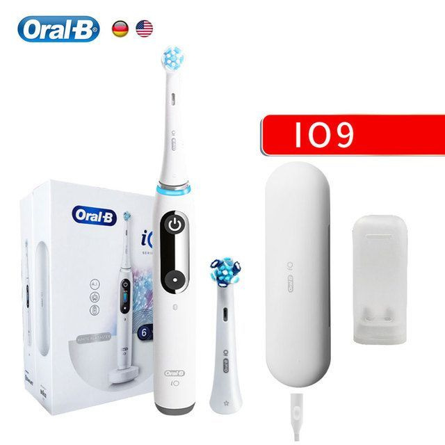 Oral-B Электрическая зубная щетка iO 9, белый #1