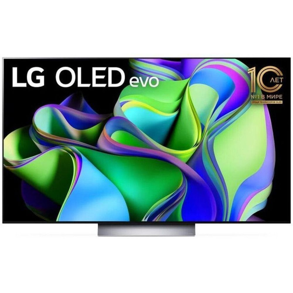 LG Телевизор OLED48C3RLA.ARUB 48" 4K UHD, черный #1