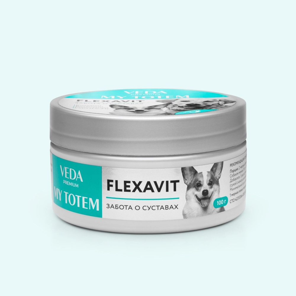 MY TOTEM FLEXAVITхондропротектор для суставов для собак, 100г (ВЕДА ...
