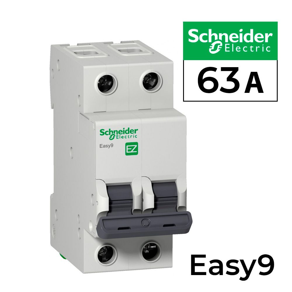 Schneider Electric Автоматический выключатель EASY9 63А #1