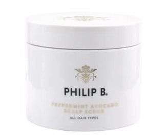 peppermint avocado scalp scrub 236 ml - скраб для кожи головы philip b #1