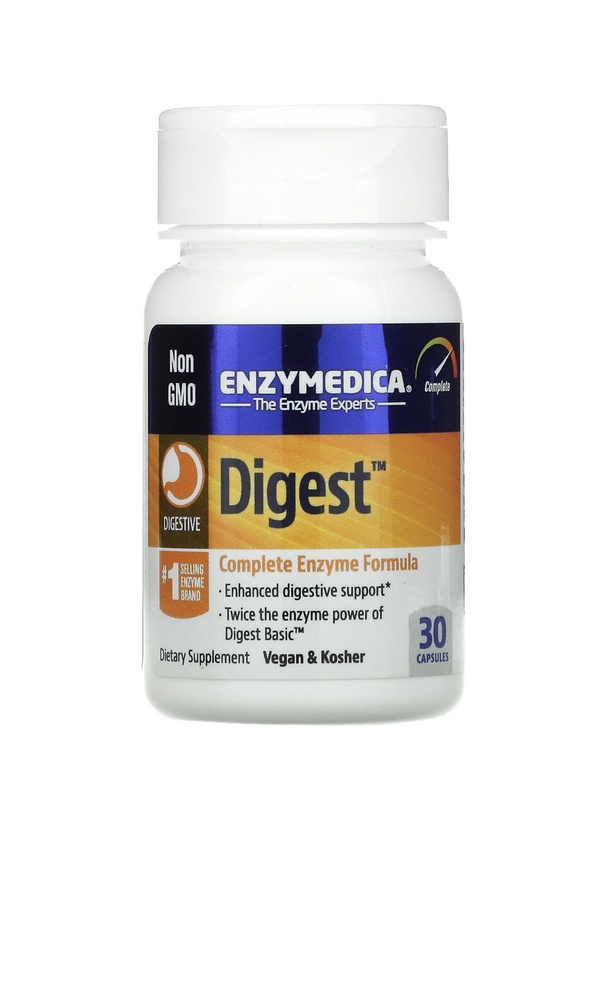 Пищеварительные Ферменты Полный Комплекс ENZYMEDICA Digest Complete ...