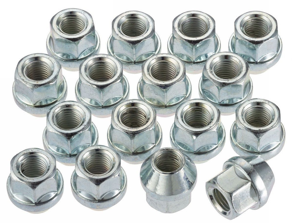 Гайка крепежная автомобильная М12 х 1,5, 20 шт. купить по выгодной цене ...