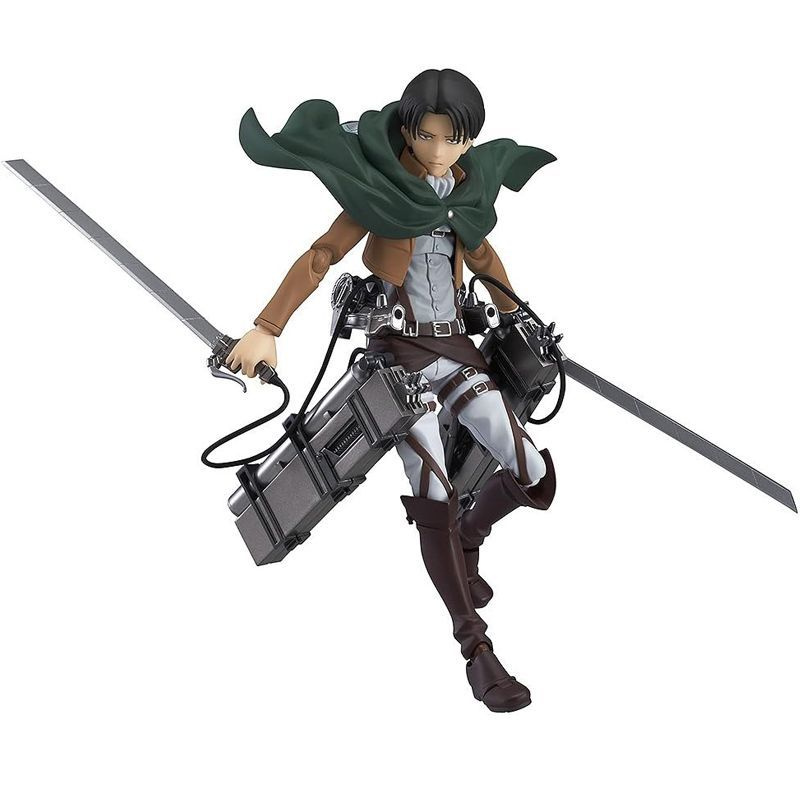 фигурка атака титанов обзорные культуры леви Акkерман Attack on Titan Levi Ackerman figma 213 (15 см) #1