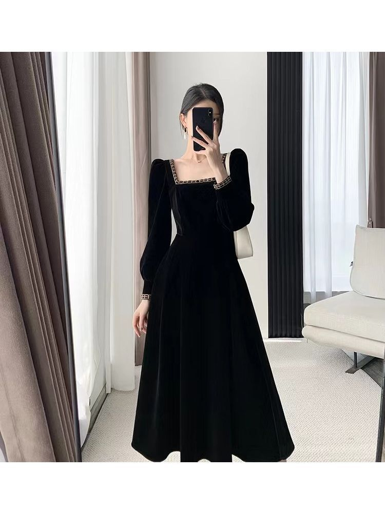 Черное Бархатное Платье фото 13