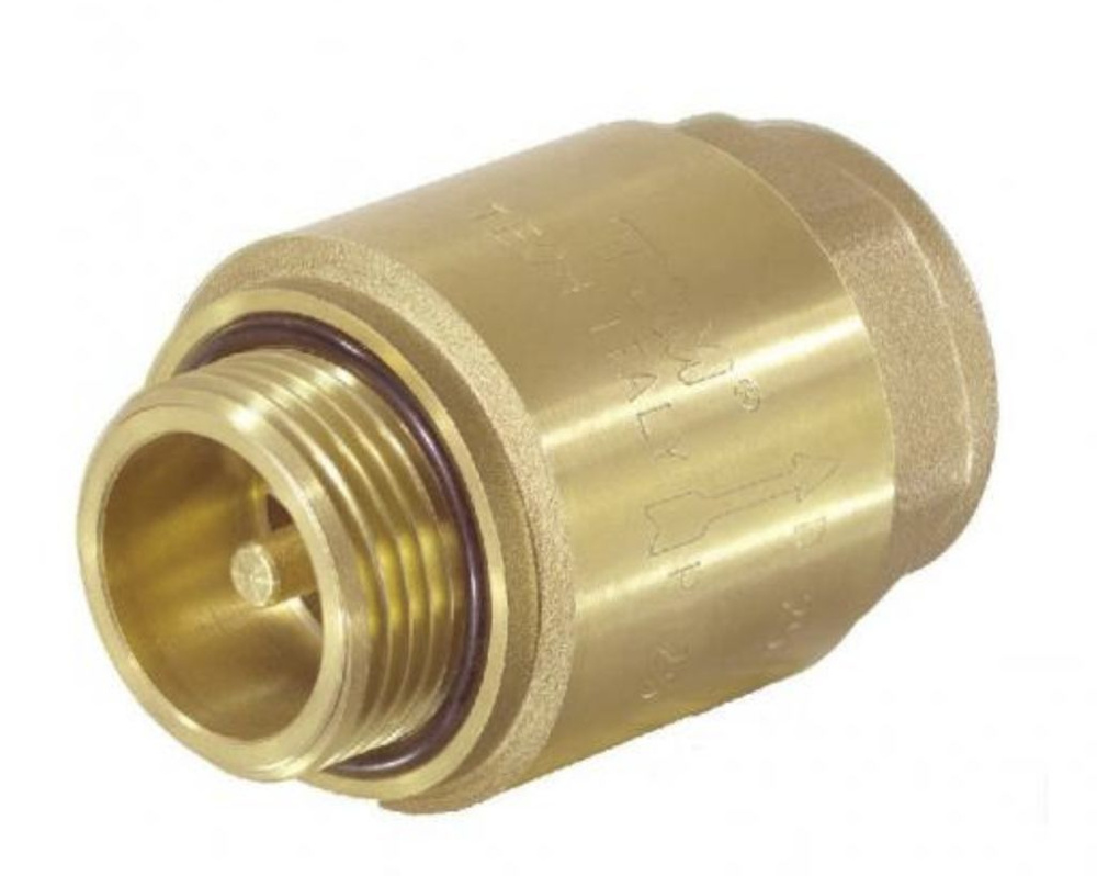 Обратный клапан с латунным штоком, 11/4"г/ш (усиленный) для скважинного насоса  #1