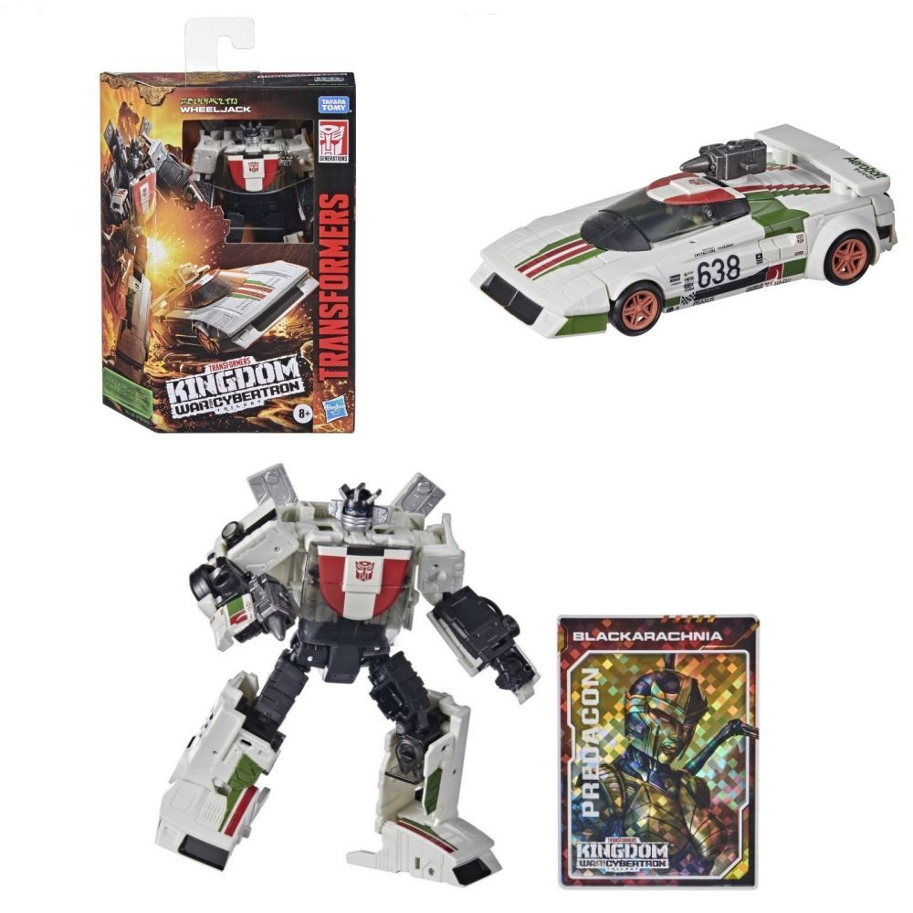 Hasbro Игрушки-трансформеры Generations War for Cybertron: Kingdom Deluxe  WFC-K24 Wheeljack 5,5-дюймовый F0678