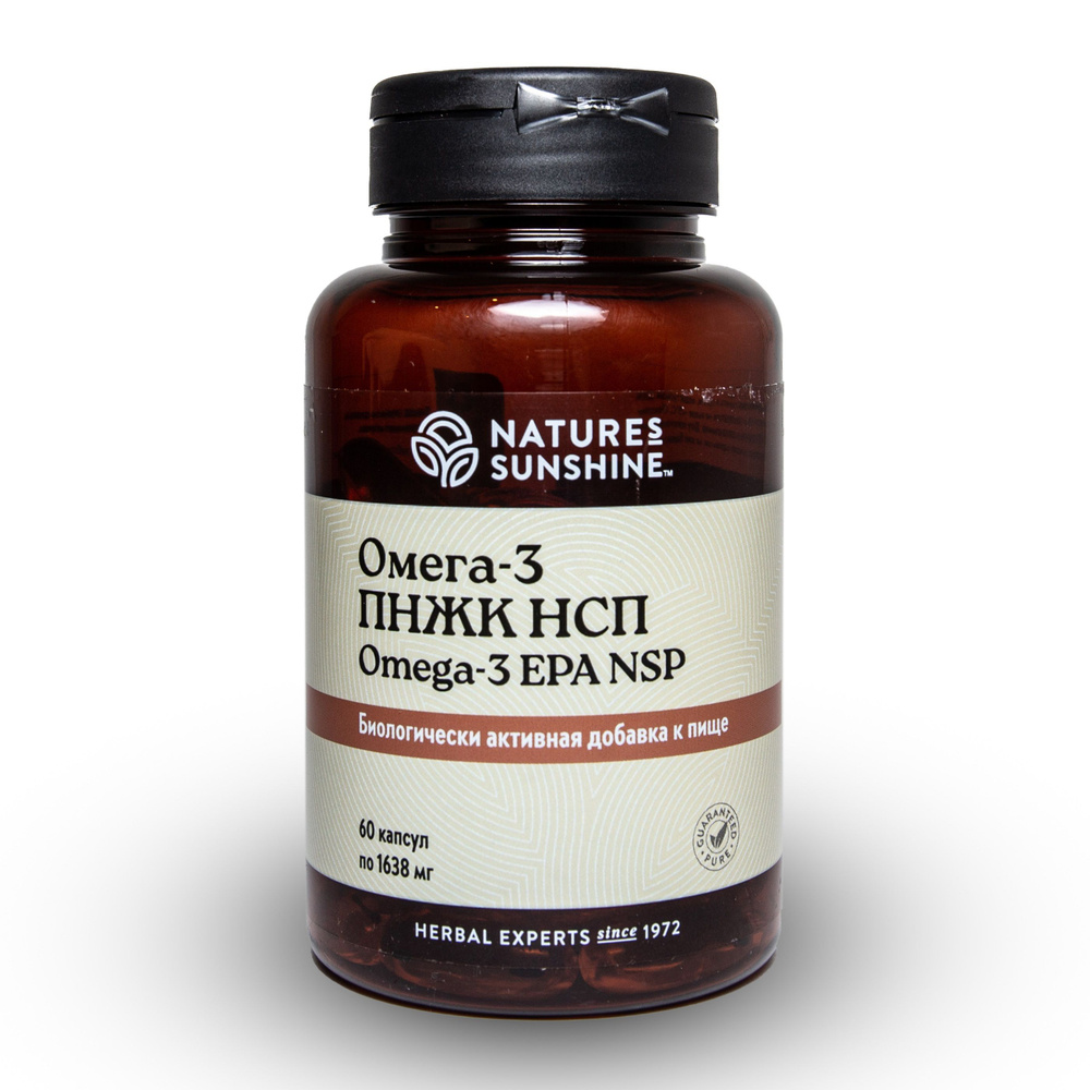 Биологически активная добавка к пище Омега 3 ПНЖК НСП / Omega 3 EPA NSP