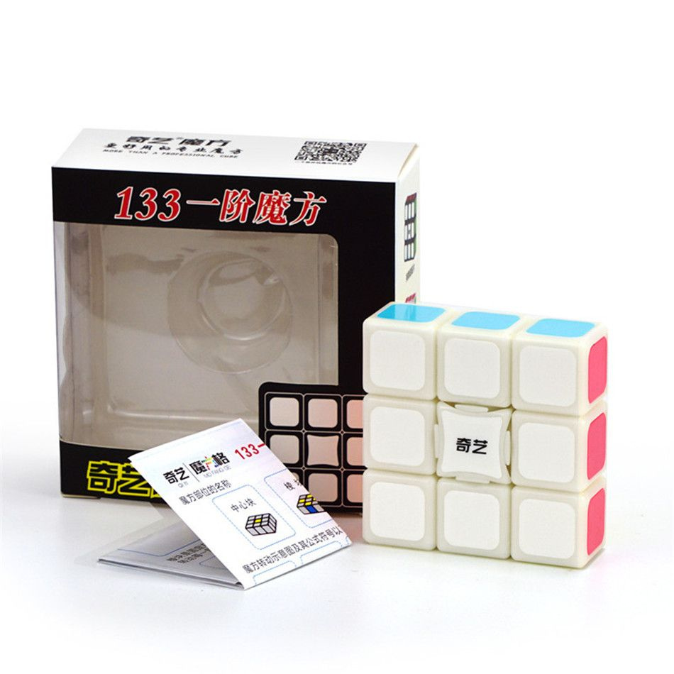 QiYi 133 Magic Speed Cube 1x3x3 кубики-головоломки профессиональные пазлы  Magic Square антистрессовые игрушки для детей подарок - купить с доставкой  по выгодным ценам в интернет-магазине OZON (1190199736)