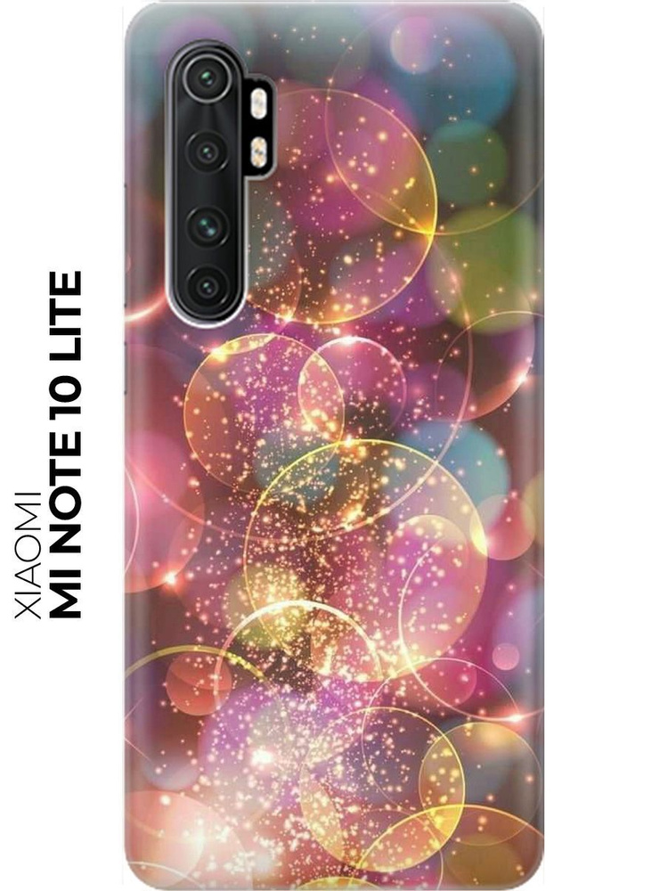 Силиконовый чехол Яркие блики на Xiaomi Mi Note 10 Lite / Сяоми Ми Ноут ...