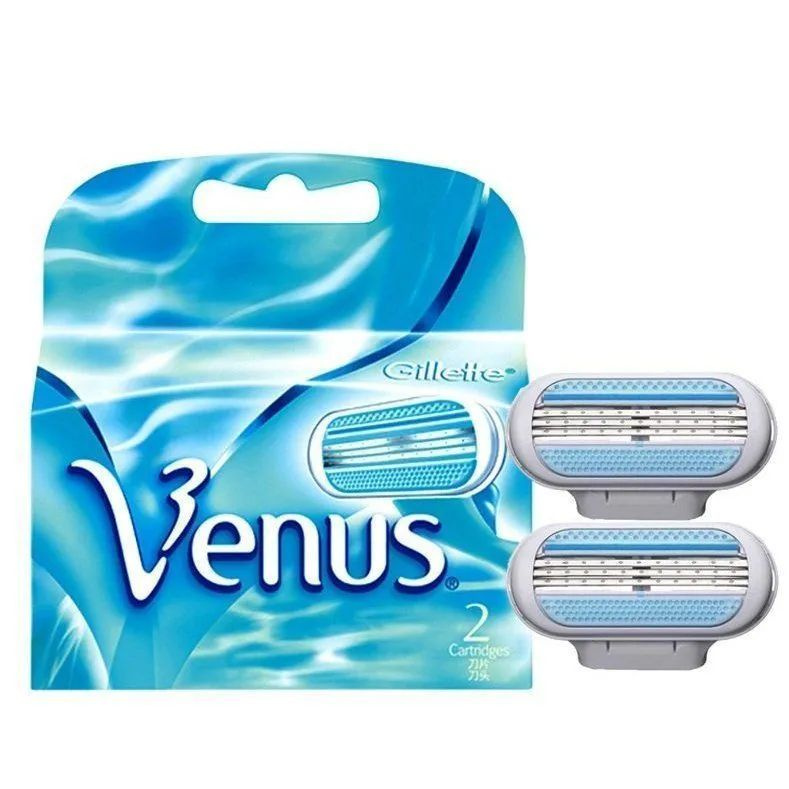 Сменные кассеты для бритв / Gillette Venus 2шт / Женские бритвы #1