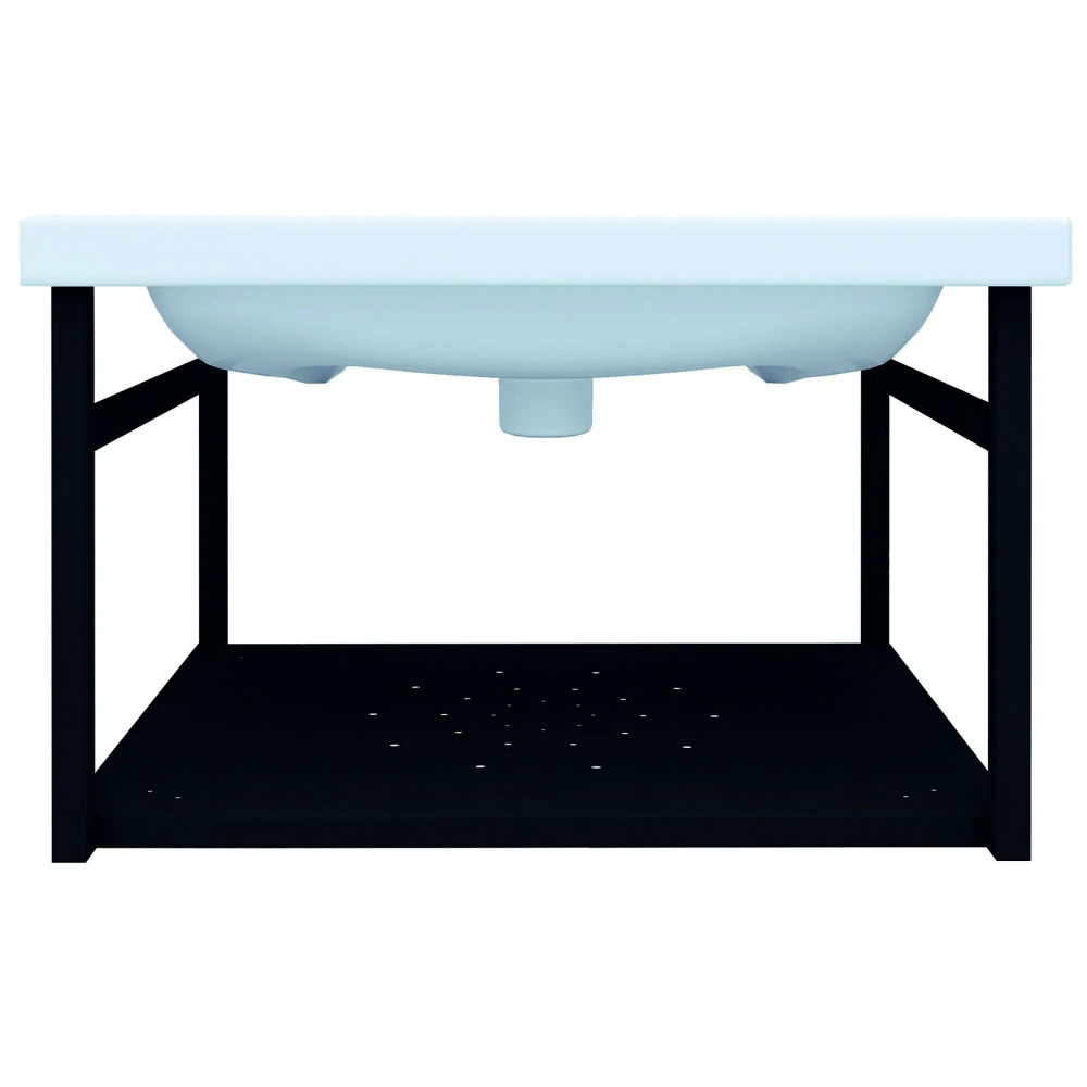 Опора для раковины подвесная Март Ferro 60 см, цвет чёрный купить на ...