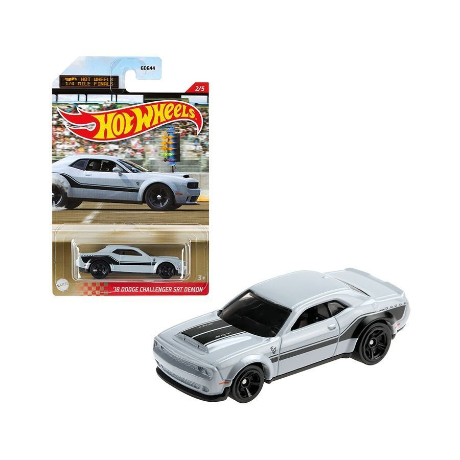 Машинка коллекционная Mattel Hot Wheels Gdg44 18 Dodge Challenger Srt Demon купить с доставкой