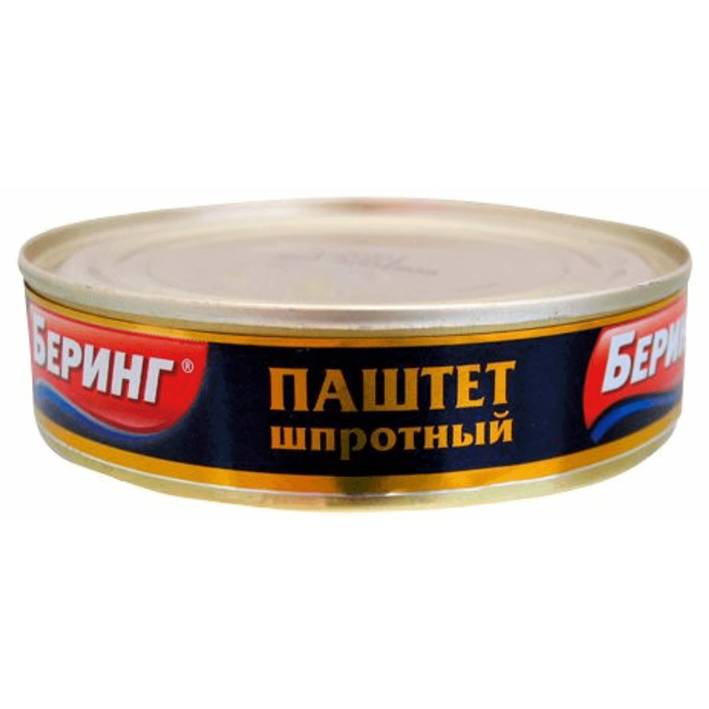Паштет шпротный "БЕРИНГ" 160 гр - купить с доставкой по выгодным ценам ...