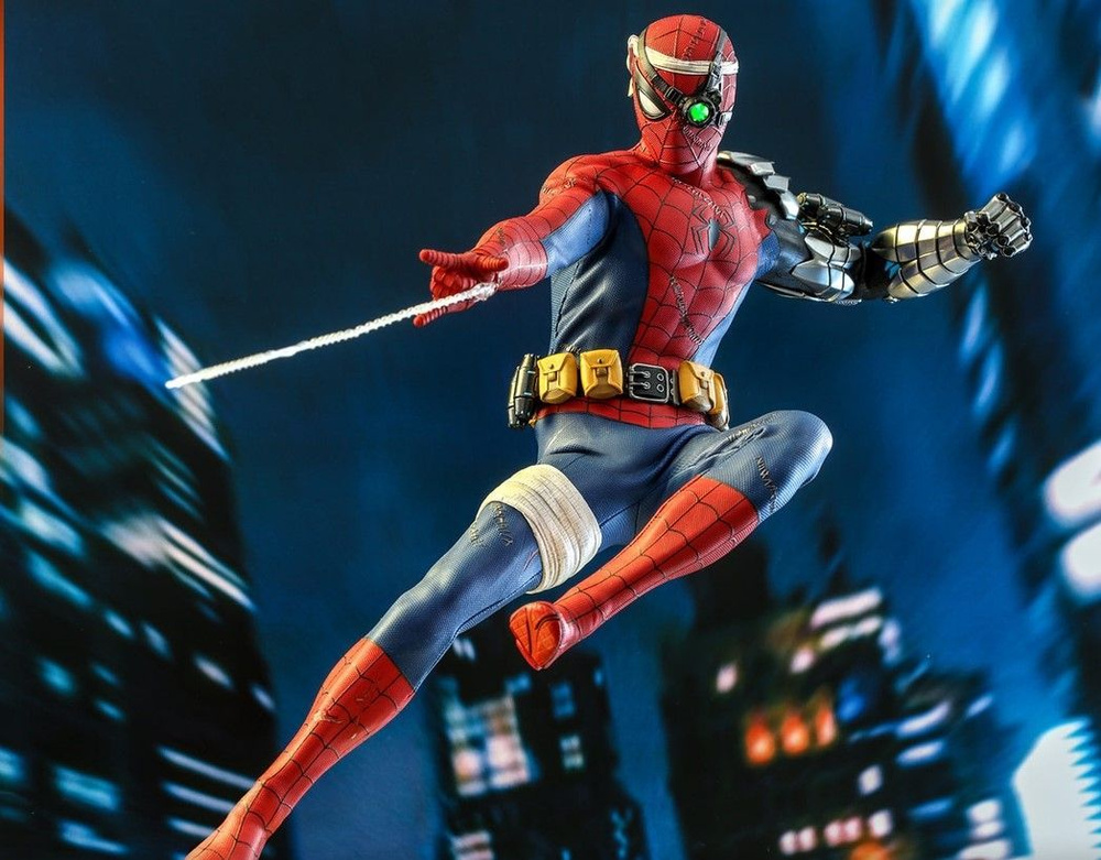 Человек-паук Киборг фигурка 30 см, Cyborg Spider-Man купить на