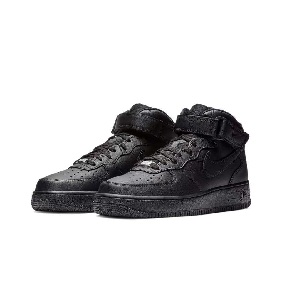 Air force 1 black high cut hotsell