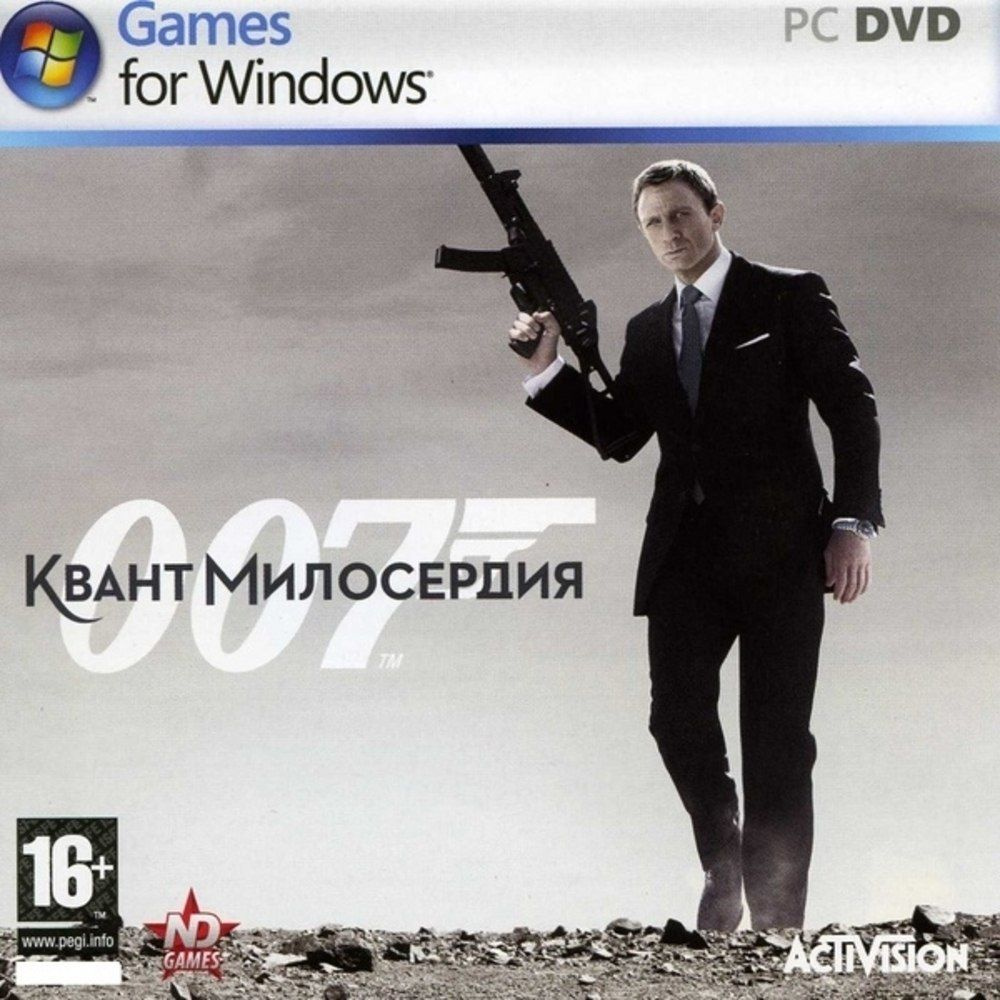 Игра для ПК 007: Квант милосердия (русская версия, ND Games)