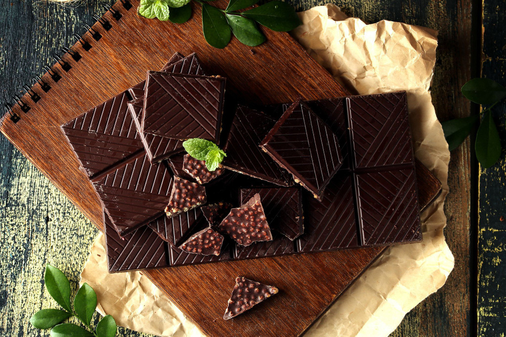 Шоколад низкоуглеводный, КЕТО, горький 70%, Smart formula NO TO SAGAR с экстрактом мяты, 2шт  #1