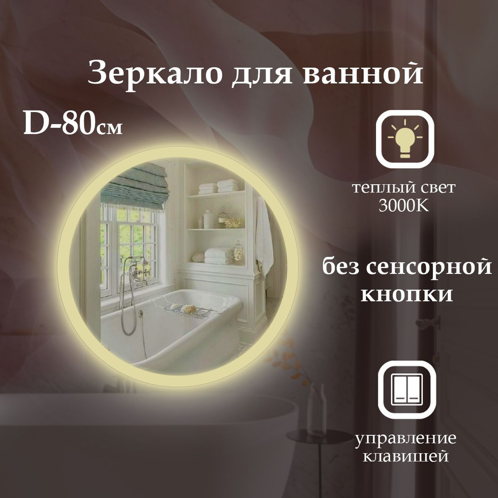 Зеркало для ванной MariposaMirrors 