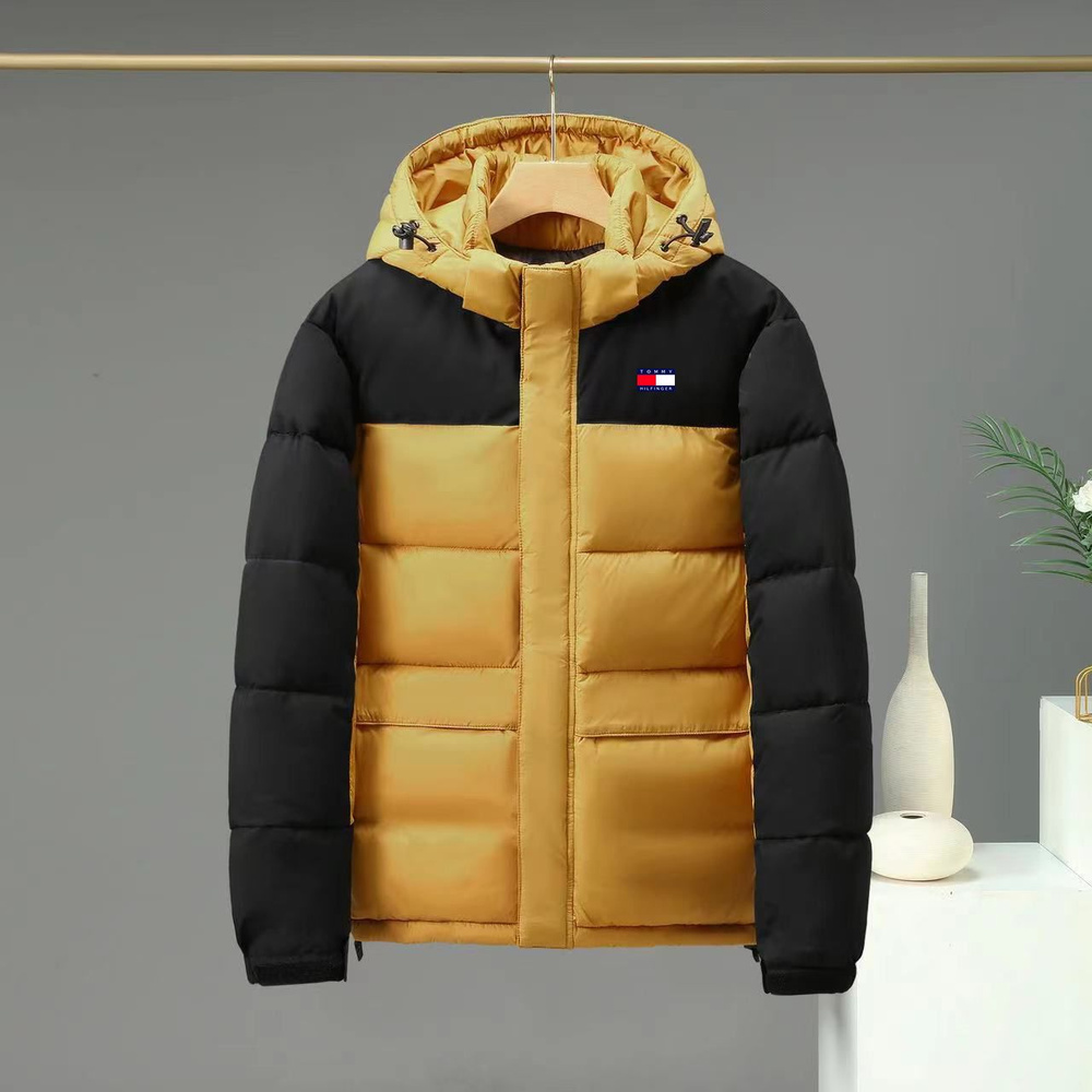 Tommy hooded 2024 down jacket