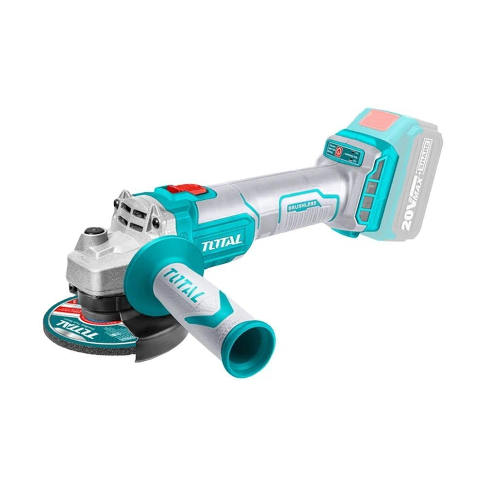 Шлифмашина угловая TOTAL Аккумуляторная угловая шлифмашина Li-Ion 20V ...