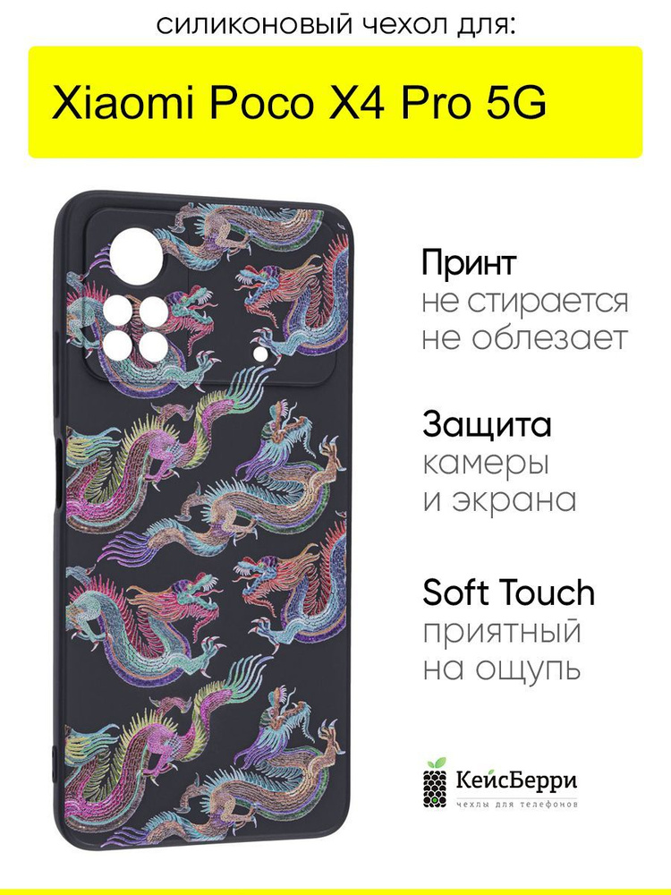 Чехол для Xiaomi Poco X4 Pro 5G, серия Soft #1