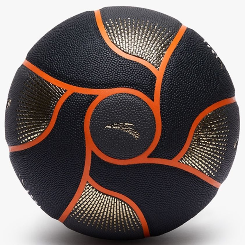 Мяч баскетбольный Anta Basketball Indoor/Outdoor, 7 размер, черный ...