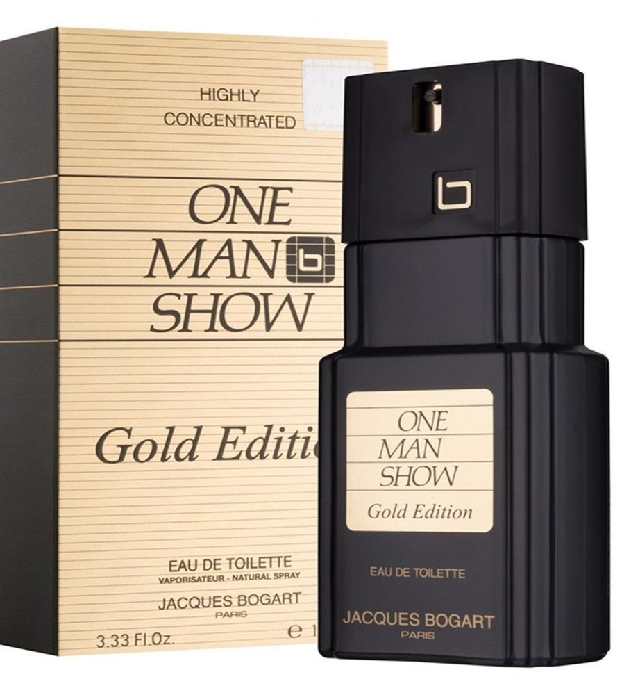 Jacques Bogart PARIS One Man Show Gold Edition EDT 100 ml - Туалетная ...