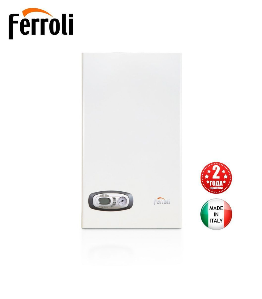 Котел газовый Ferroli Vitatech D F24 (24 кВт) (Двухконтурный, закрытая  камера сгорания)