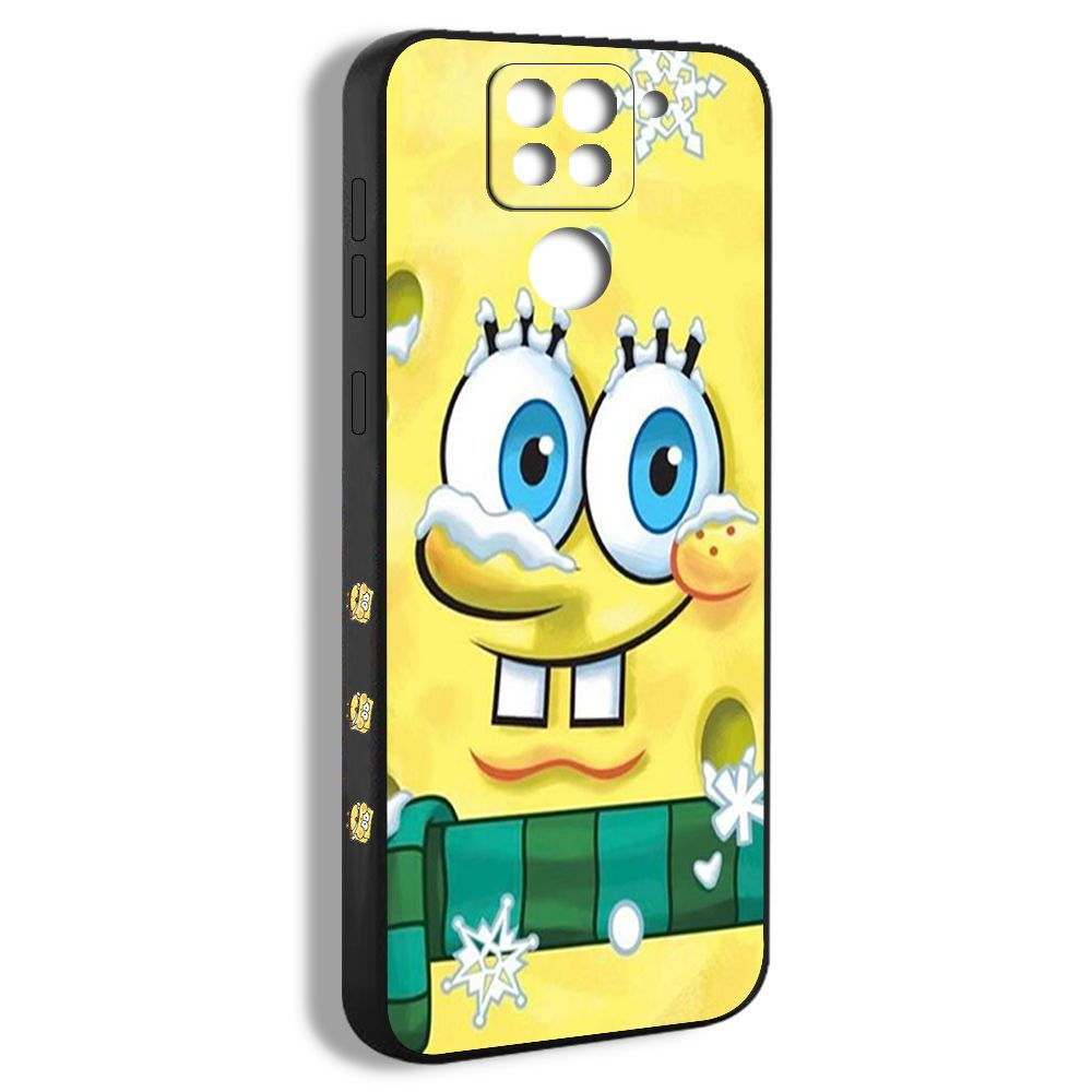 чехол для смартфона Подходит для Xiaomi Redmi Note 9 Спанч Боб Губка Боб  SpongeBob аниме милый рисунок APA19