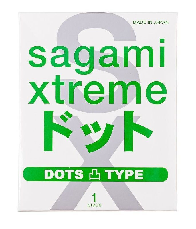 Презерватив Sagami Xtreme Type-E с точками - 1 шт. - купить с доставкой ...