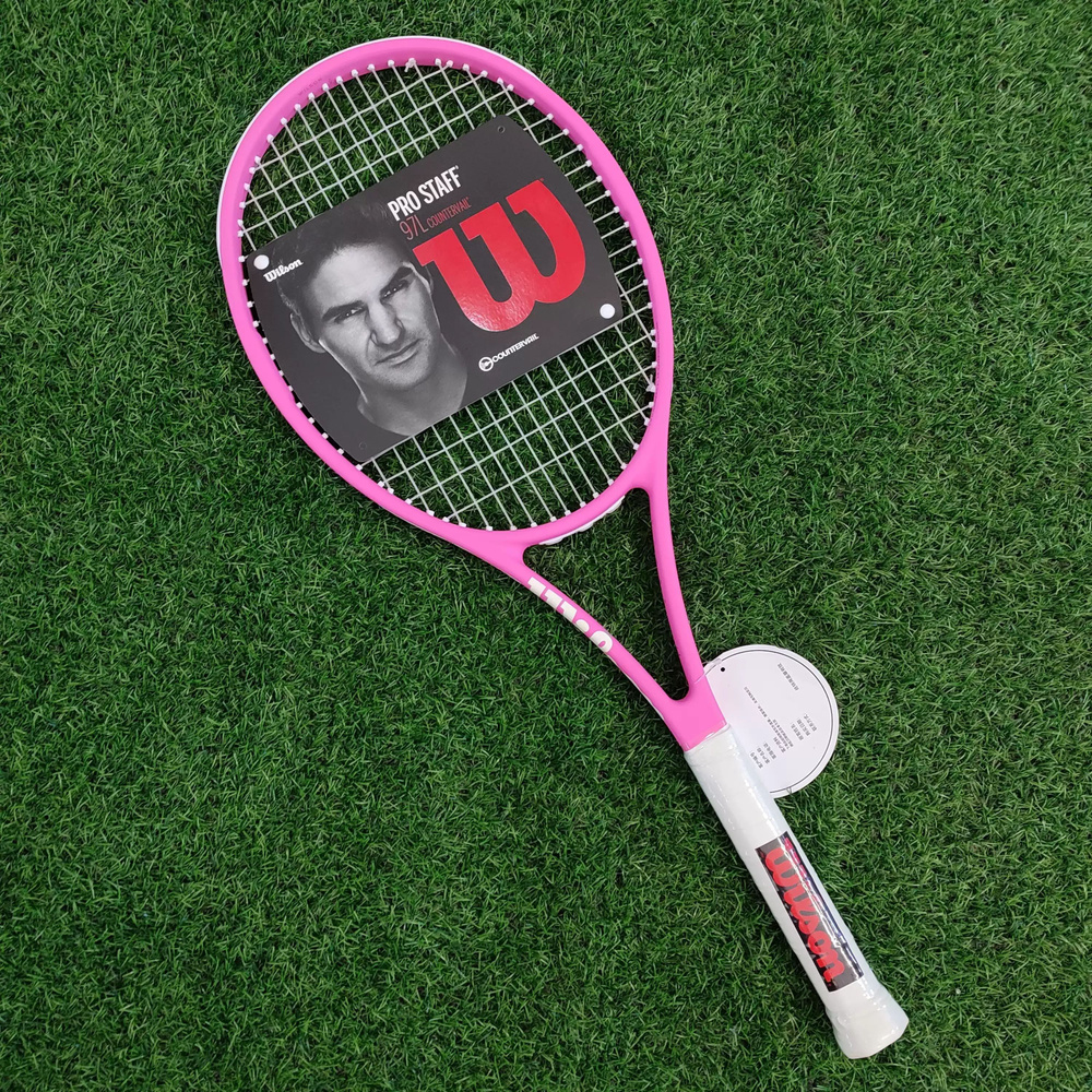 Женская теннисная ракетка Wilson Pink, 52 фунта. - купить с доставкой ...