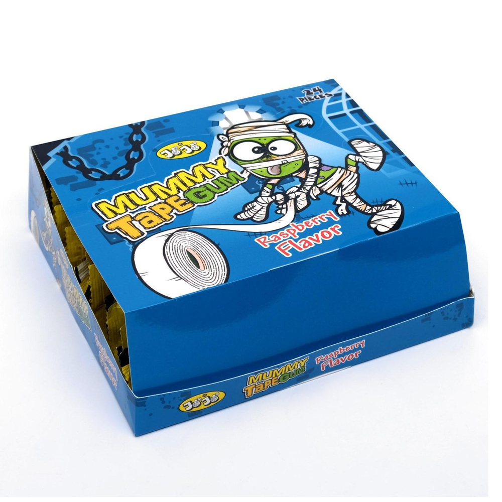 Жевательная резинка Jojo Mummy Tape Gum, 24 шт х 15 гр купить с доставкой по выгодным ценам в