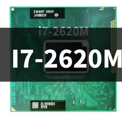Процессор Intel i7-2620M Core 2 Duo, OEM (без кулера), 2 яд., 2.7 ГГц ...