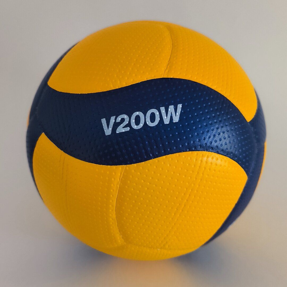 Мяч волейбольный Mikasa V200W, 5 размер, желтый, синий купить по ...