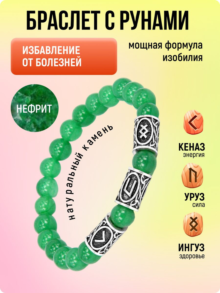 Рунический браслет Скорейшее избавление от болезней - купить с ...