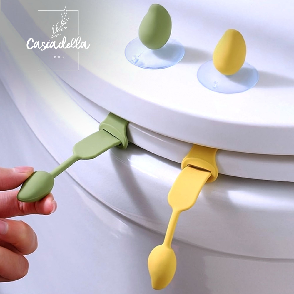 Ручка для сиденья унитаза и крышки, практичное крепление на присоске ...