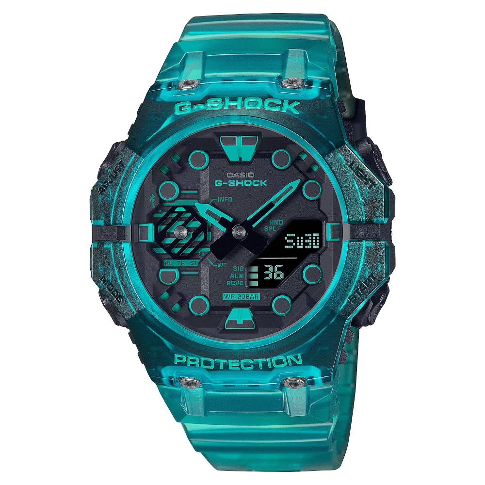 Часы CASIO G-SHOCK GA-B001G-2A - купить с доставкой по выгодным ценам в  интернет-магазине OZON (1308284338)