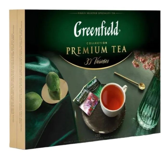 Greenfield Подарочный набор чая Premium Tea Collecton, 30 видов, 120 ...