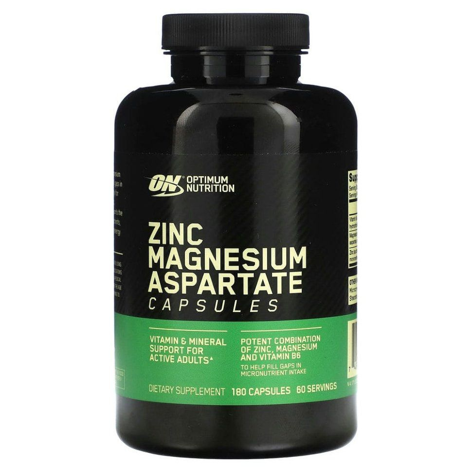 Витаминноминеральный комплекс Optimum Nutrition ZMA Zinc Magnesium Aspartate Capsules 180