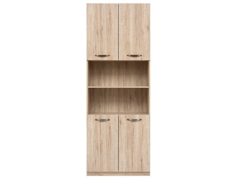 Шкаф книжный Мегамебель Латте-2, 80x40x210 см - купить по выгодной цене ...