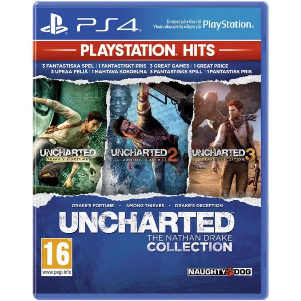 Игра Uncharted: The Nathan Drake Collection PS4 (PlayStation 4, Русские  субтитры) купить по низкой цене с доставкой в интернет-магазине OZON  (1314042848)