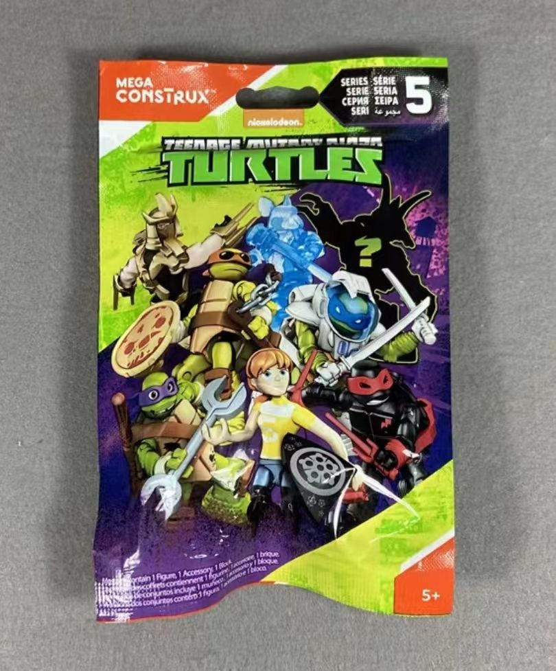 Mega Bloks/Teenage Mutant Ninja Turtles -Серия 5 Слепые мешки - купить с  доставкой по выгодным ценам в интернет-магазине OZON (1321166818)