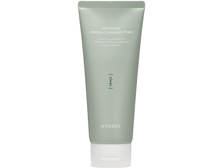 Мягкая пенка для умывания HYGGEE SOFT RESET GREEN CLEANSING FOAM #1