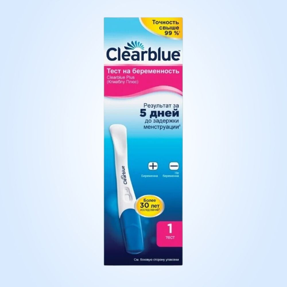 Тест на беременность Clearblue Plus #1