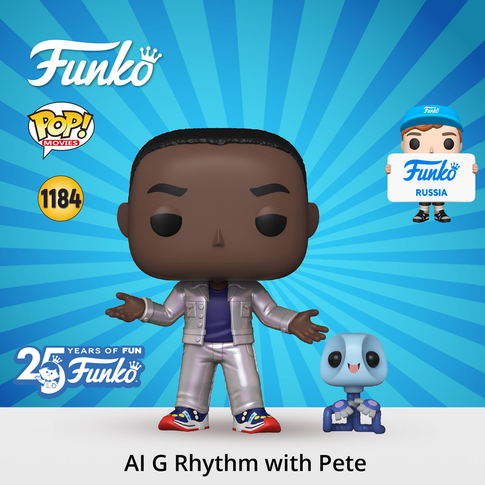 Funko POP Movies Space Jam A New Legacy AI G Rhythm with Pete MT 1184 59247